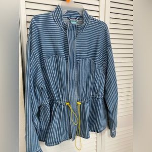 Future Collective Jacket Peplum  (NWOT)